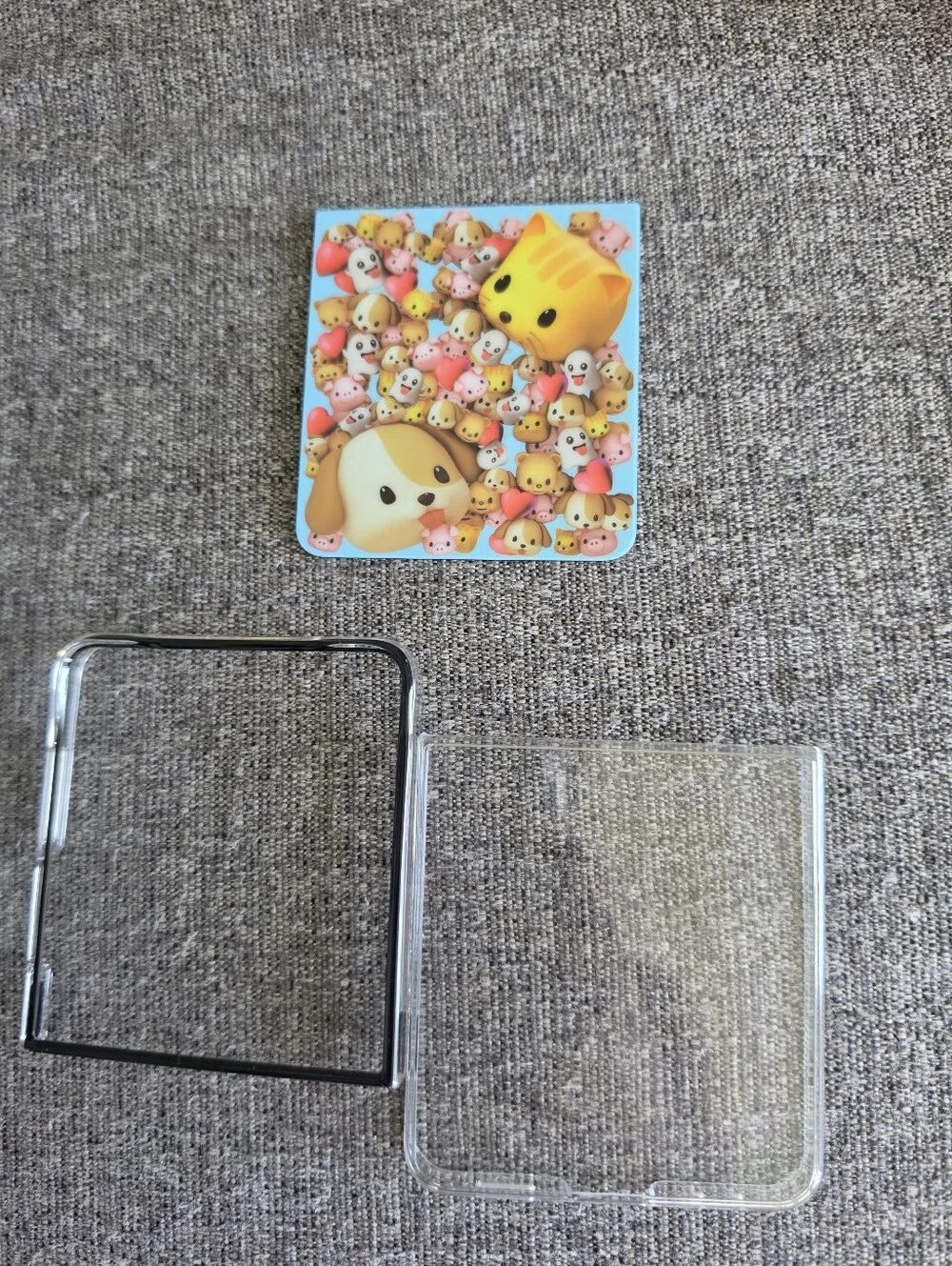 Samsung galaxy Z Flip7 Flipsuit, Transparent